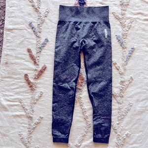 Gymshark Adapt marl Charcoal Black Leggings high waist gym workout small S